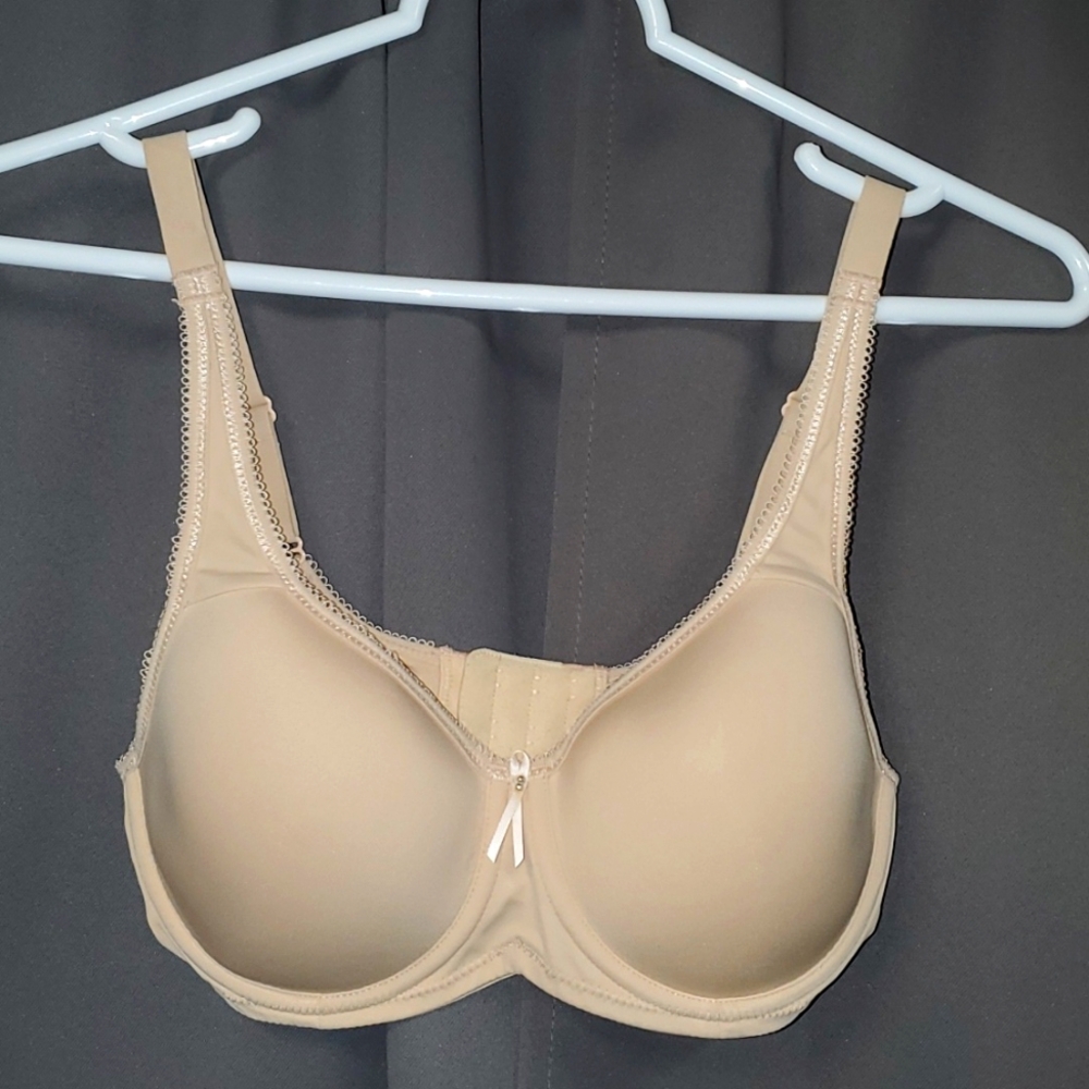 30D NUDE DELIMIRA UNDERWIRE BRA WITH 3 HOOKS